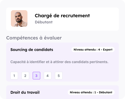 Outil d'évaluation des compétences des salariés