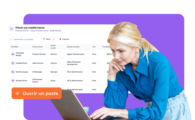 Piloter les mobilités internes avec le career path dans RECRAFT